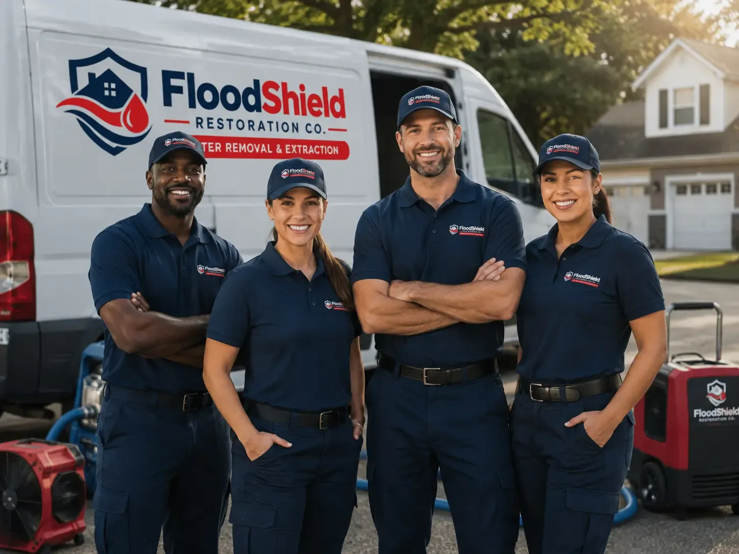 Flood Damage Restoration company in Clarksville, MI