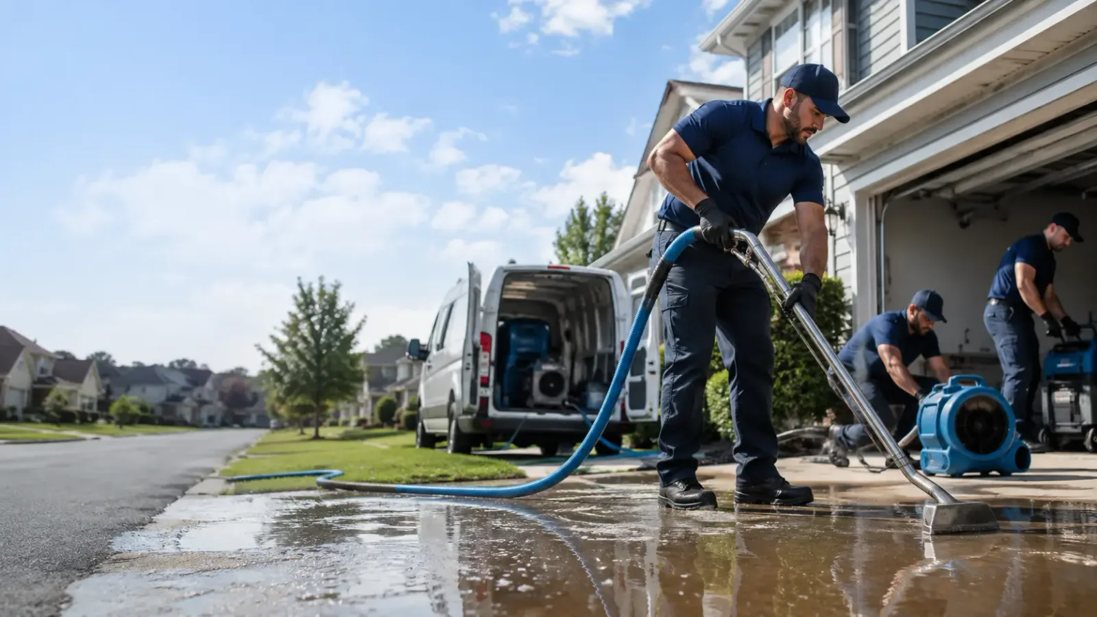 Flood Damage Restoration in Clarksville, MI